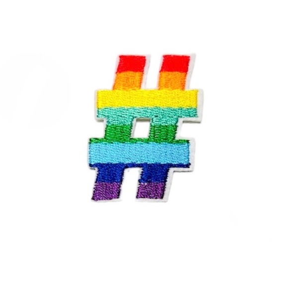 BP Nordstrom Assorted 3-Pack Expression Iron On Patches - Picture 3 of 6